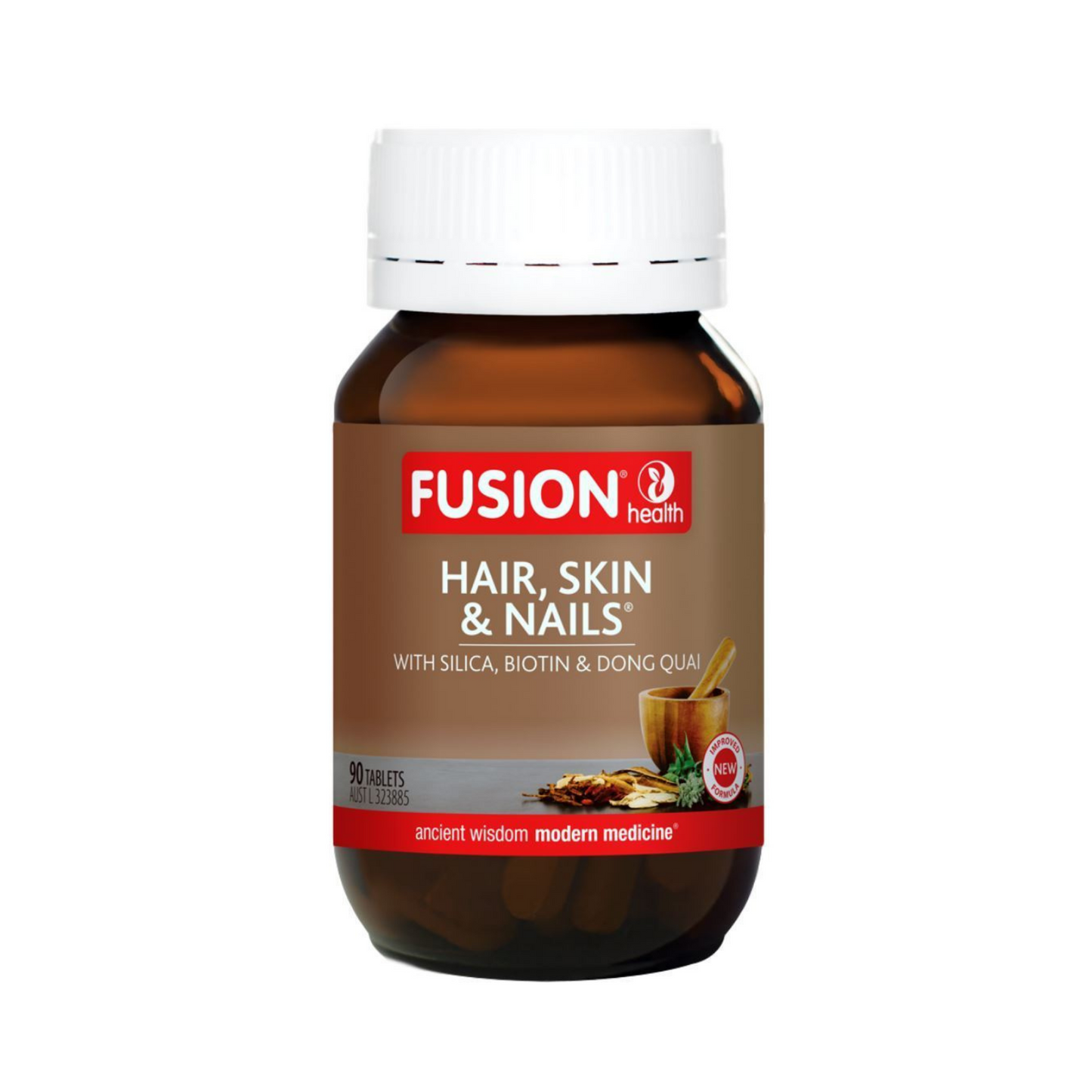 Fusion Health Hair Skin & Nails 90 Tablets