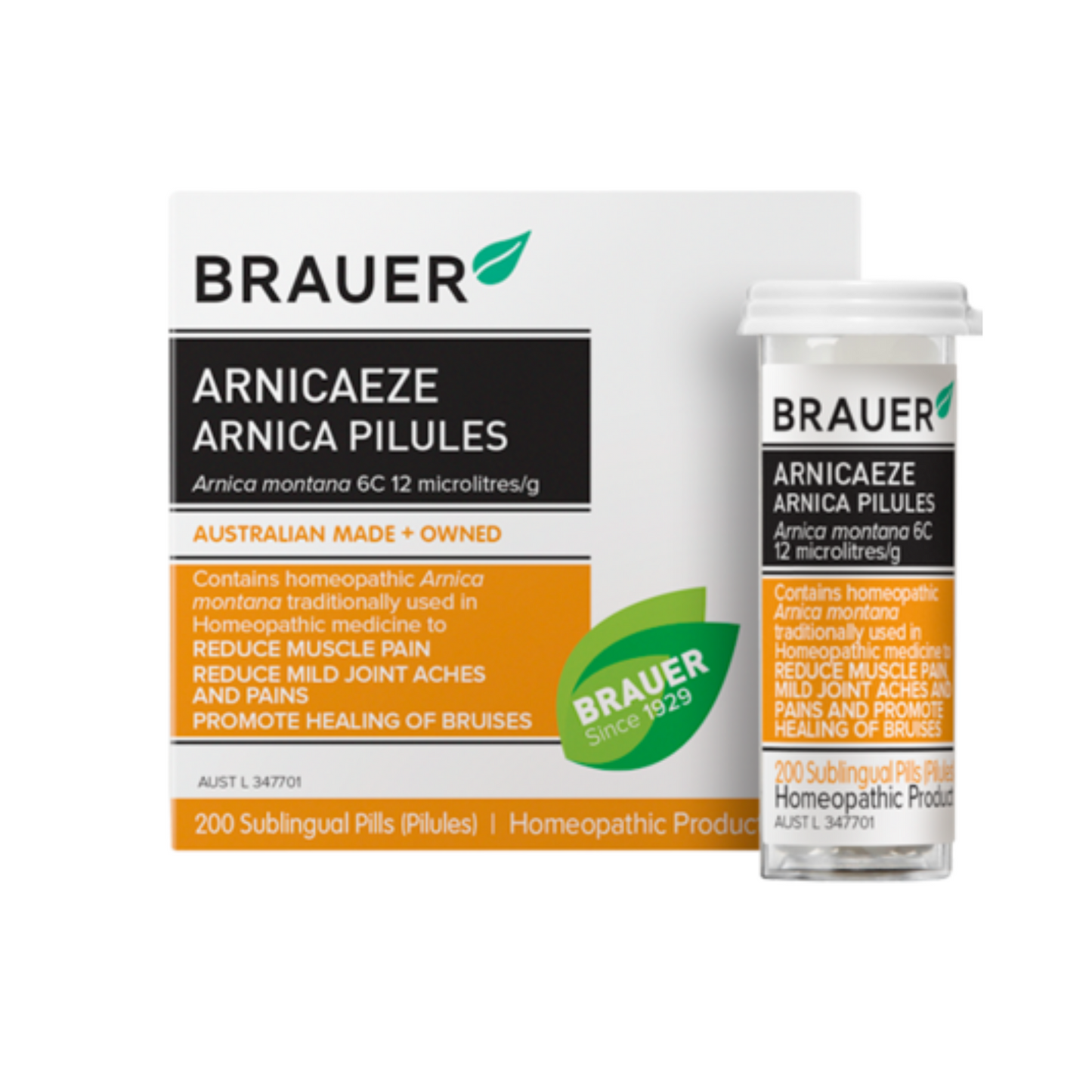 Brauer Arnicaeze Arnica Pilules 200 Sublingual Pill