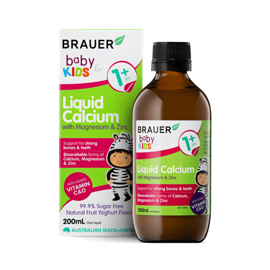 Brauer Baby & Kids Liquid Calcium with Magnesium & Zinc