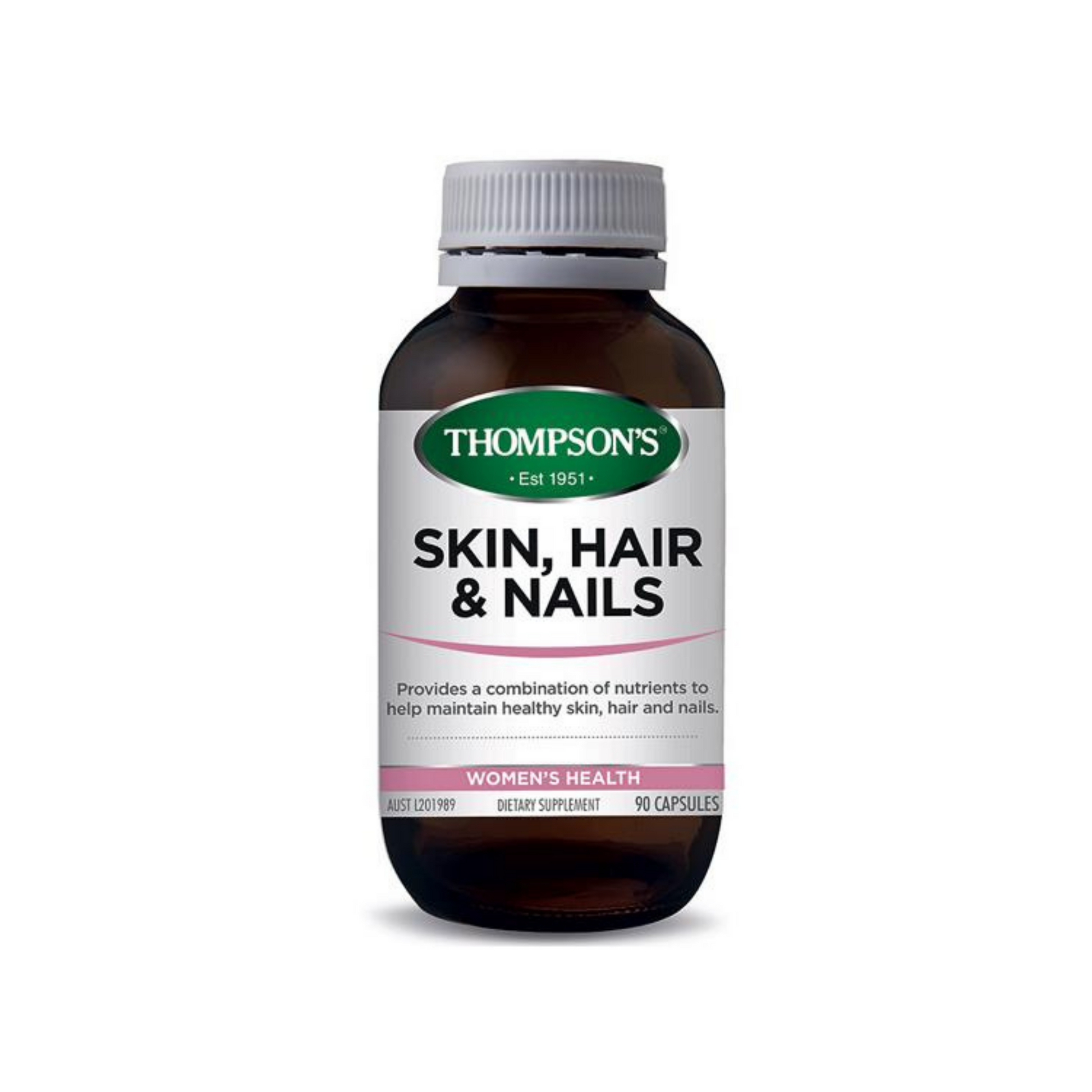 Thompsons Skin Hair Nails 90 Capsules