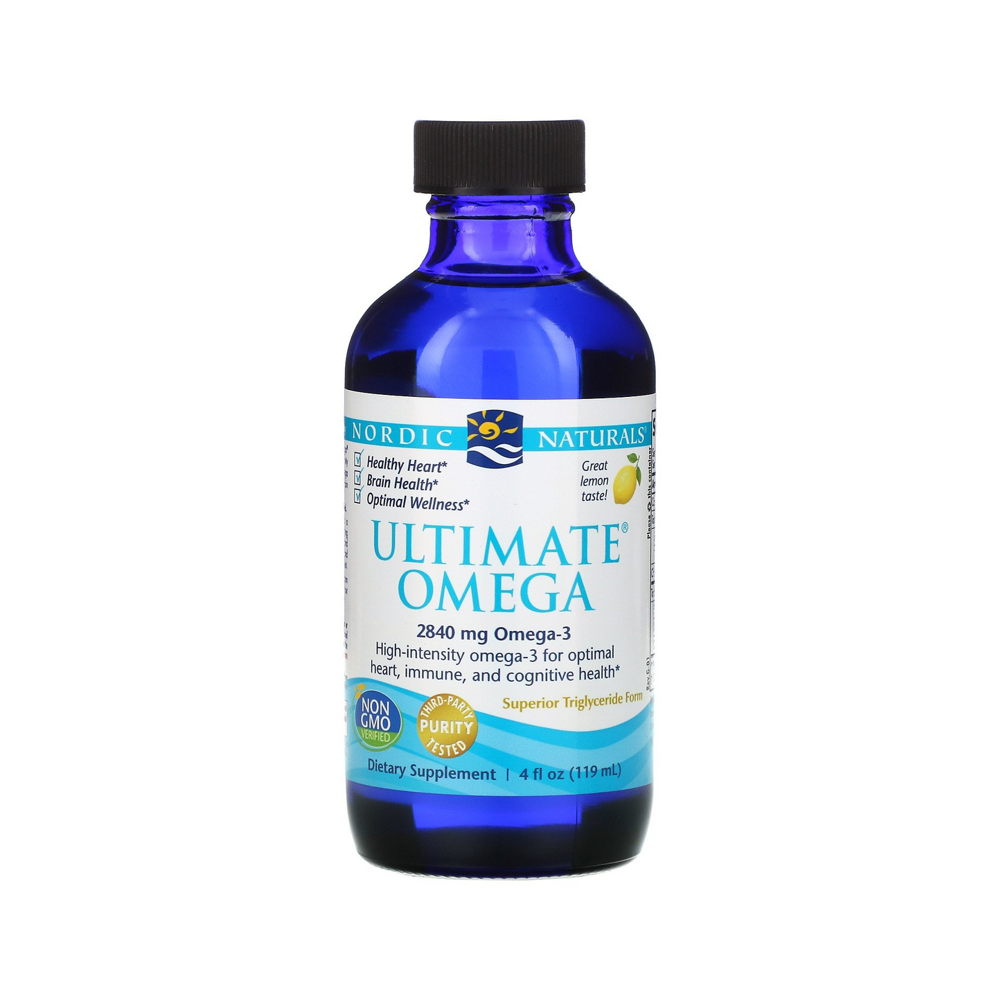 Nordic Naturals Ultimate Omega Lemon 2840mg 119 ml