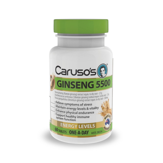 Caruso's Ginseng 5500 60 Tablets