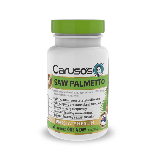 Caruso's Saw Palmetto 50 Tablets