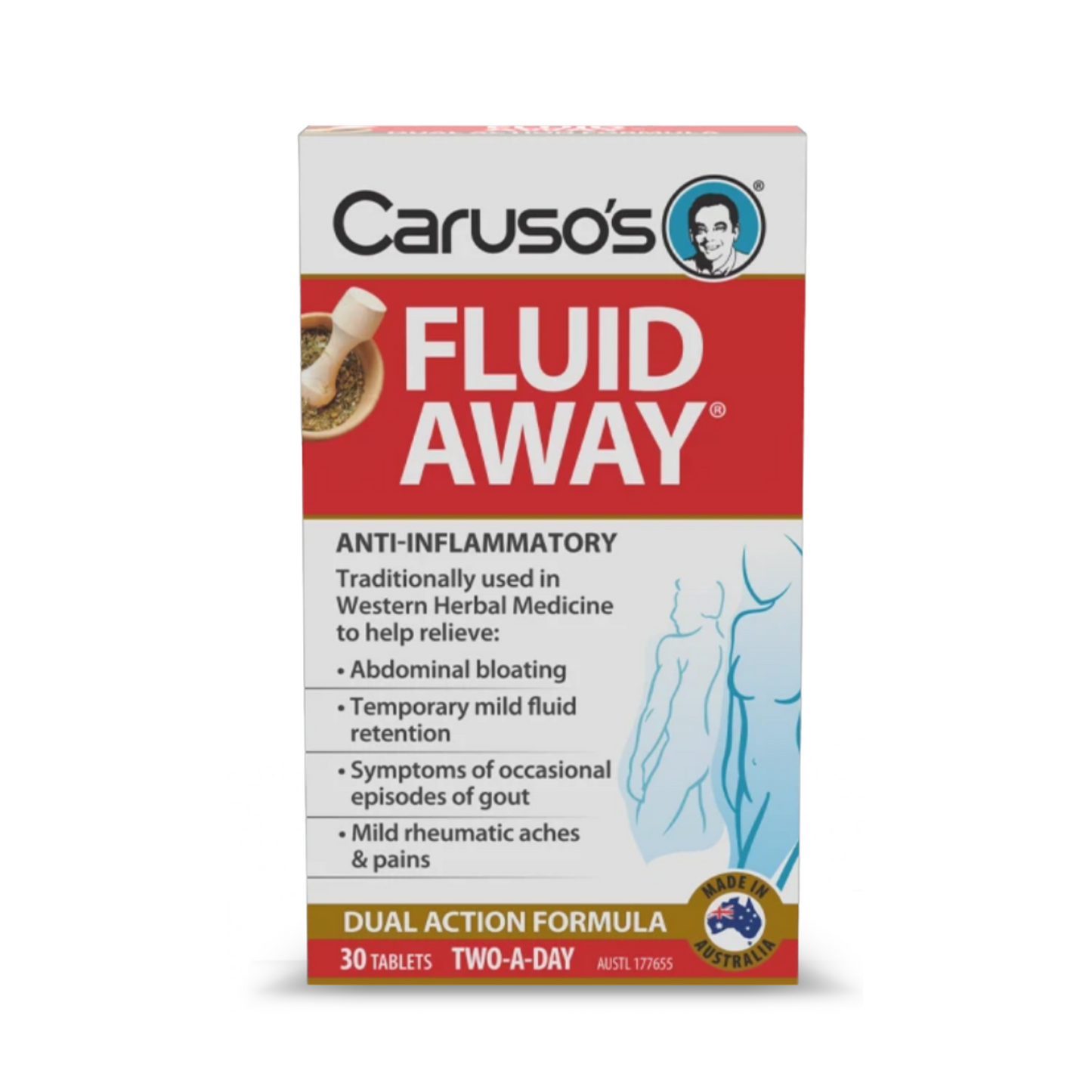 Caruso's Fluid Away 30 Tablets