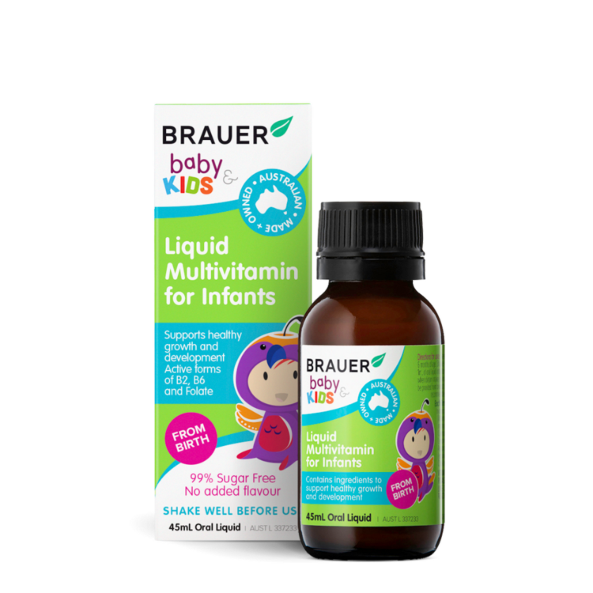 Brauer Liquid Multivitamin for Infants 45ml