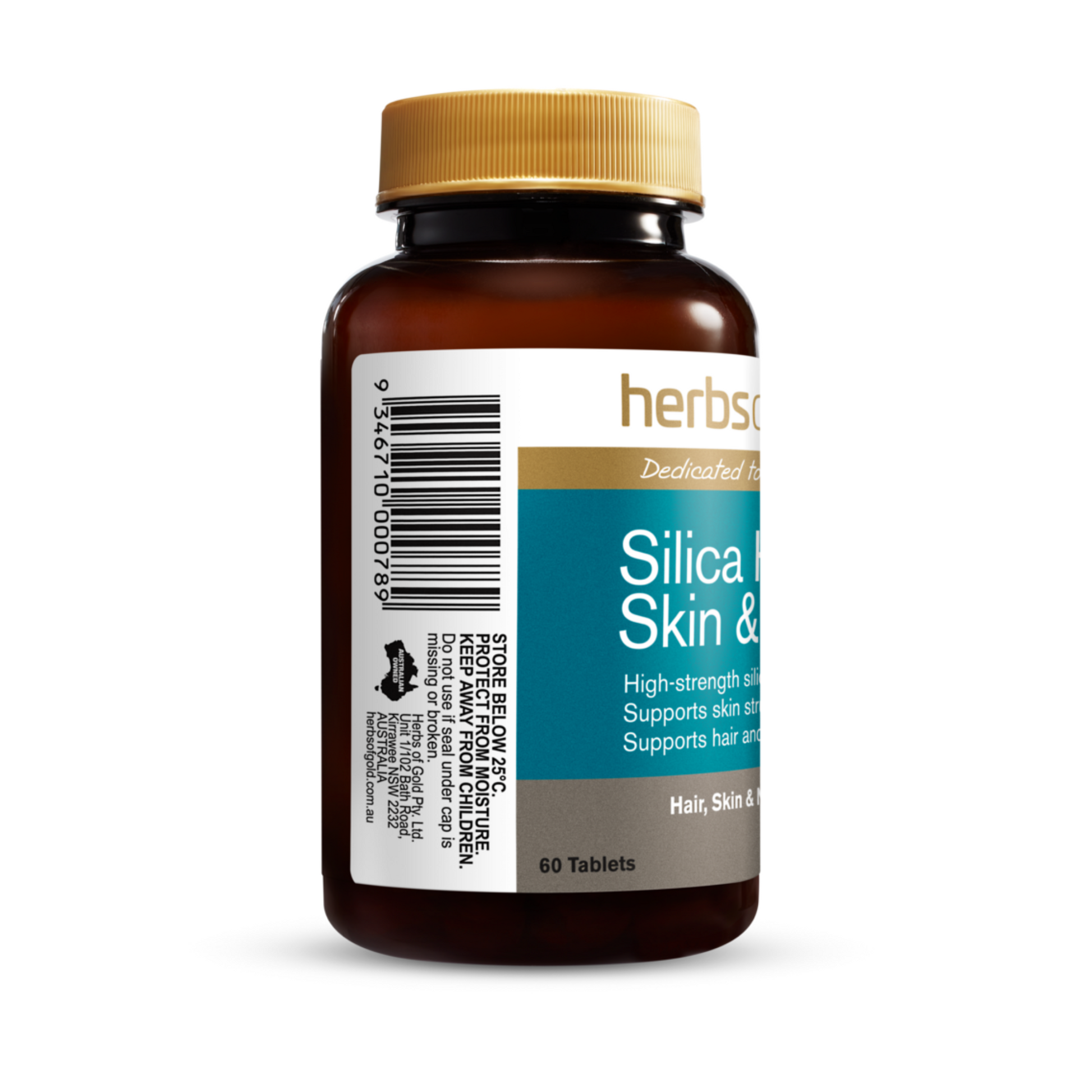 Herbs Of Gold Silica Hair Skin & Nails 30 Tablets