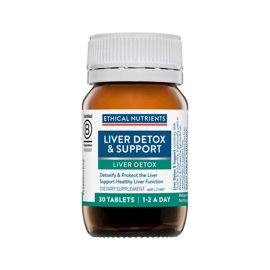 Ethical Nutrients Liver Detox & Support 30 Tablets