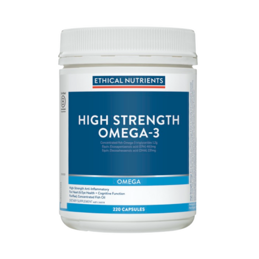 Ethical Nutrients High Strength Omega-3 220 Capsules