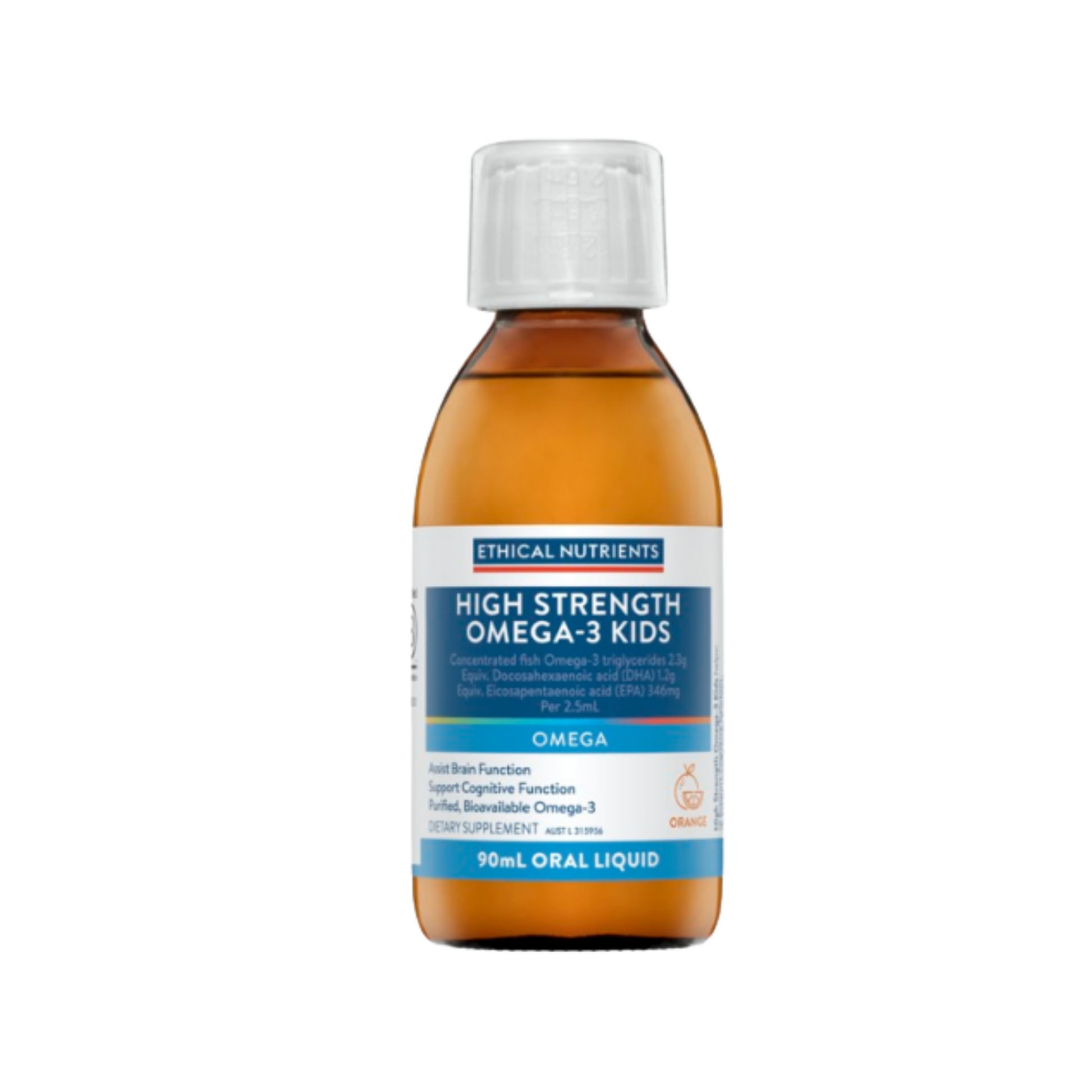Ethical Nutrients High Strength Omega-3 Kids Orange 90ml