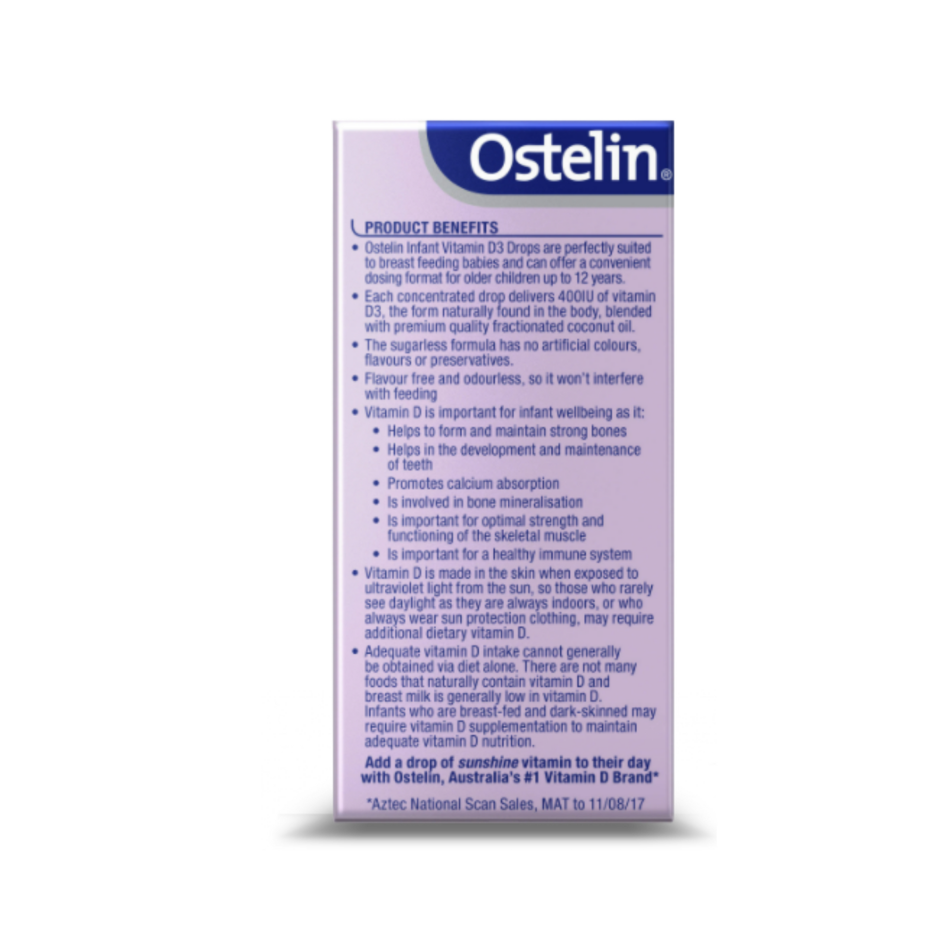 Ostelin Infant Vitamin D3 Drops 2.4ml