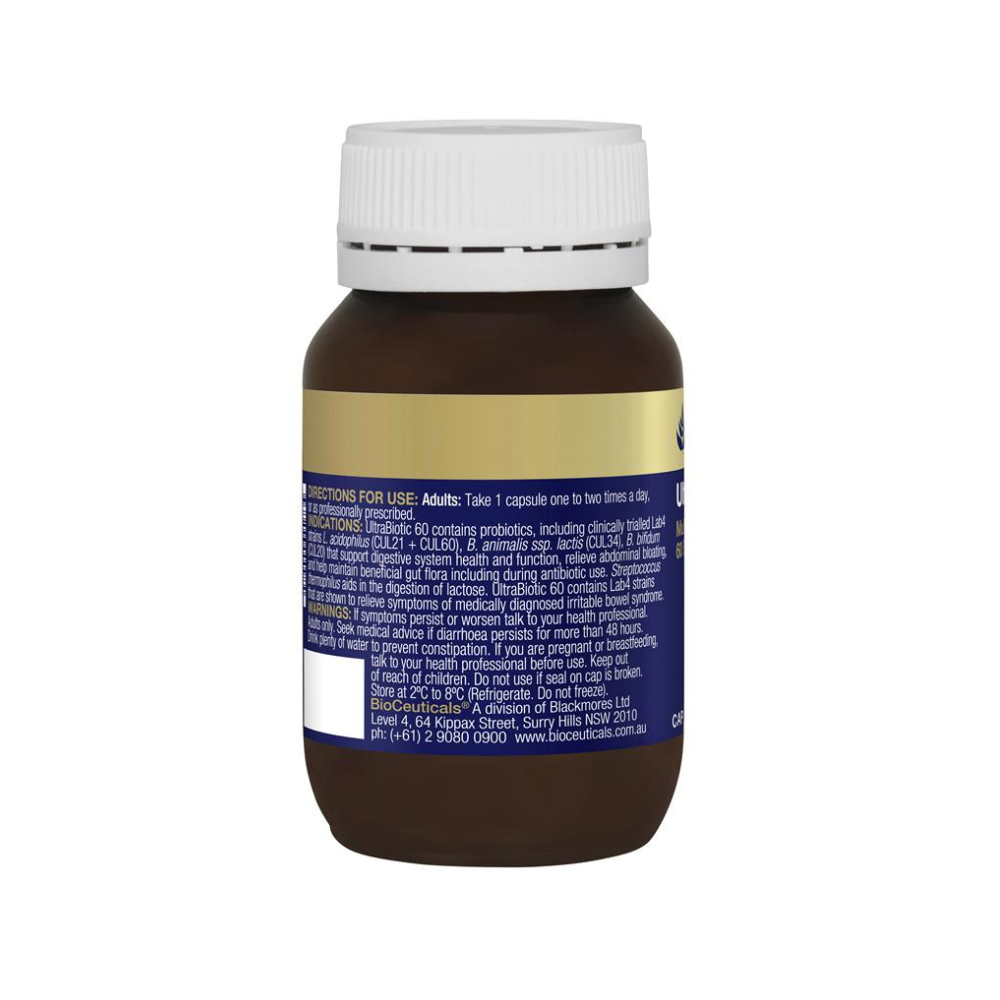 BioCeuticals Ultrabiotic 60 60 Capsules