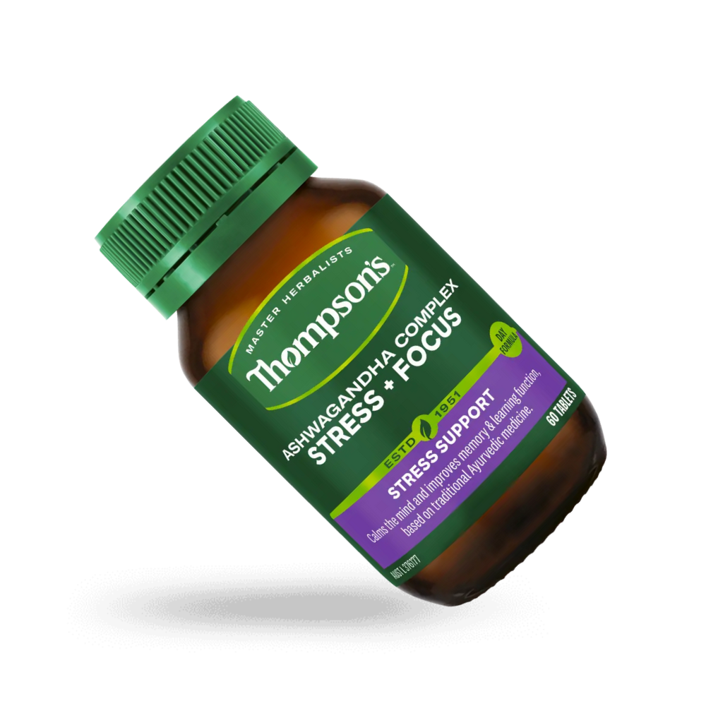 Thompson’s Ashwagandha Complex Stress + Focus 60 Tablets