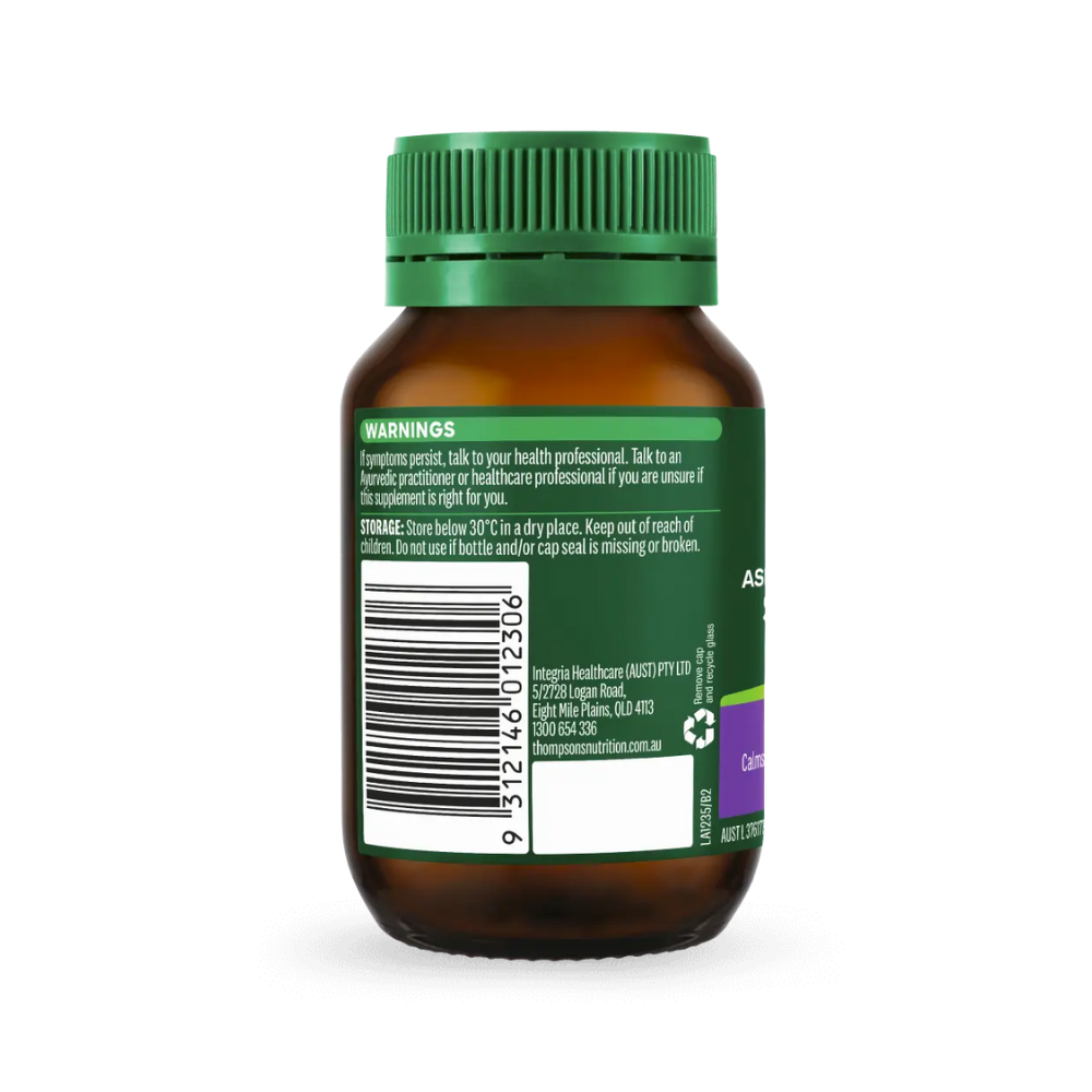 Thompson’s Ashwagandha Complex Stress + Focus 60 Tablets