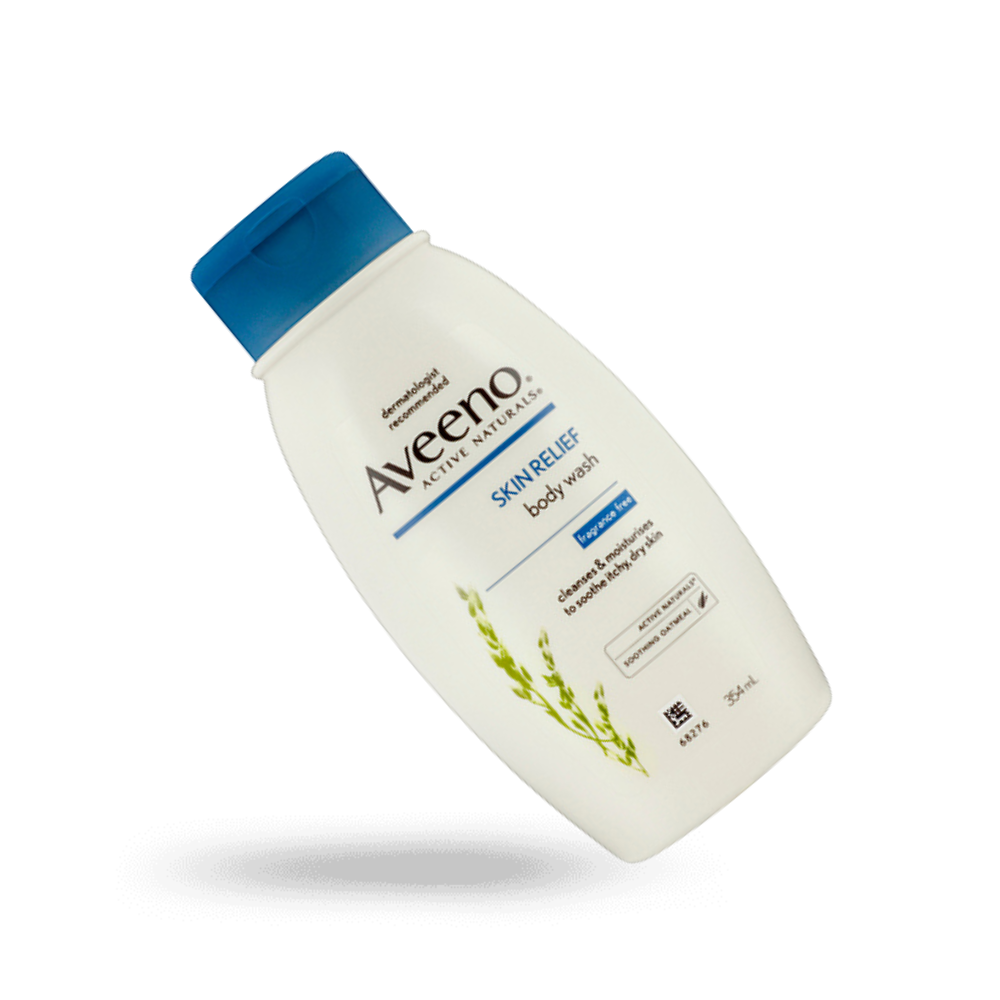 Aveeno Active Naturals Skin Relief Fragrance Free Body Wash 354 mL