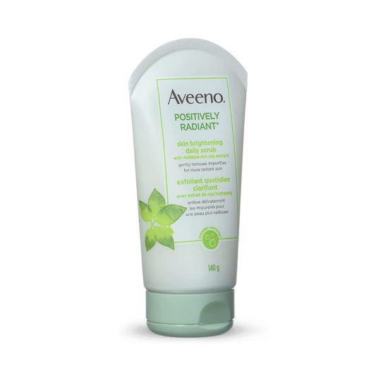 Aveeno Positively Radiant Skin Brightening Daily Scrub 140g
