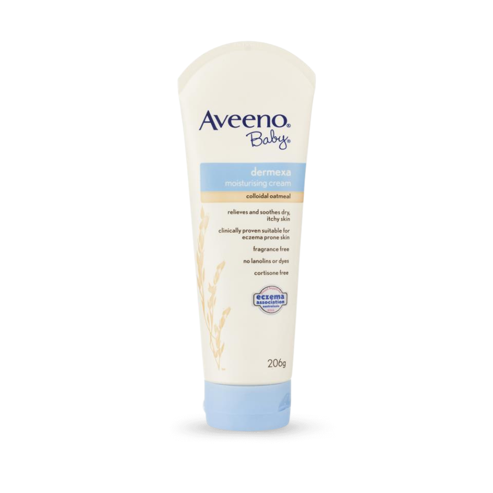 Aveeno Baby Dermexa Fragrance Free Moisturising Cream 206g