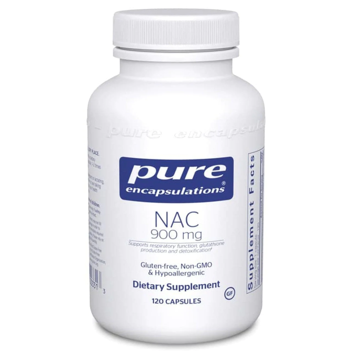 Pure Encapsulations NAC  900 mg 120 Veg Cap