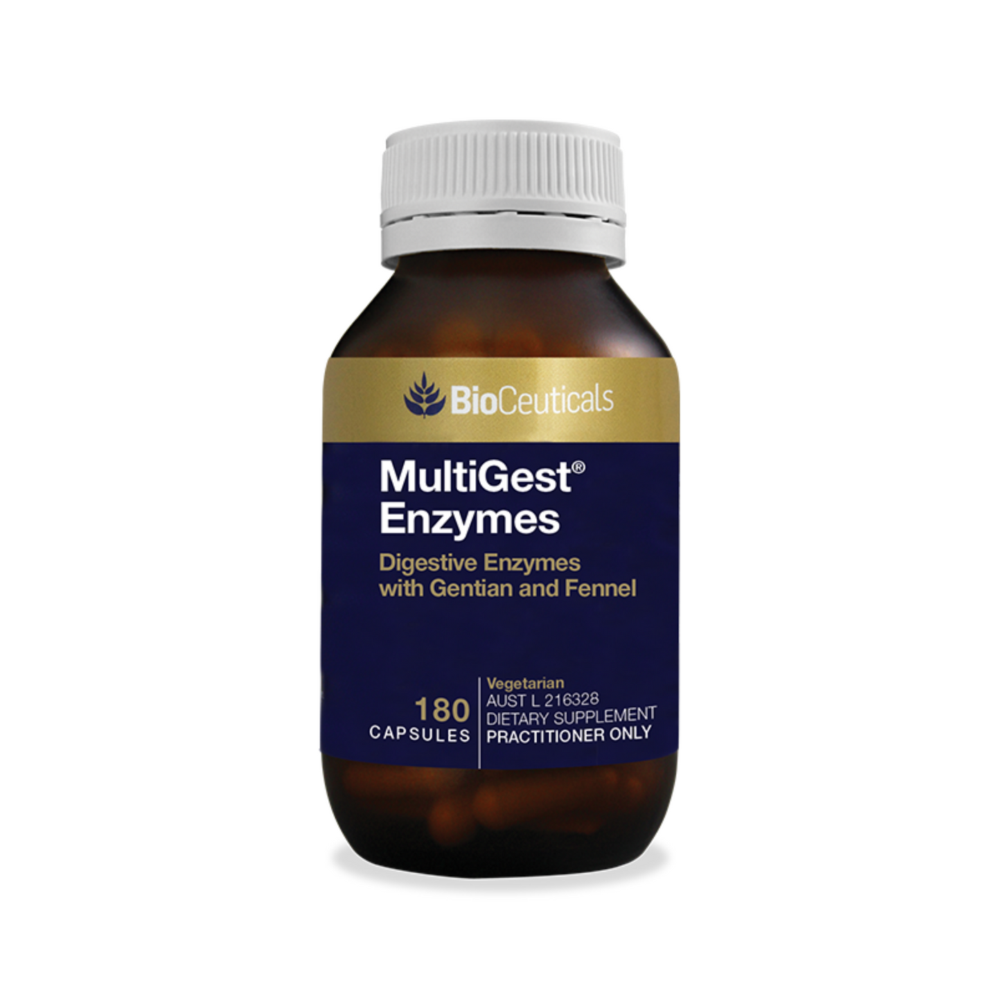 BioCeuticalS MultiGest Enzymes 180 Capsules  