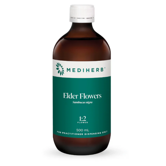 MediHerb Elder Flowers 1:2 Liquid 500mL