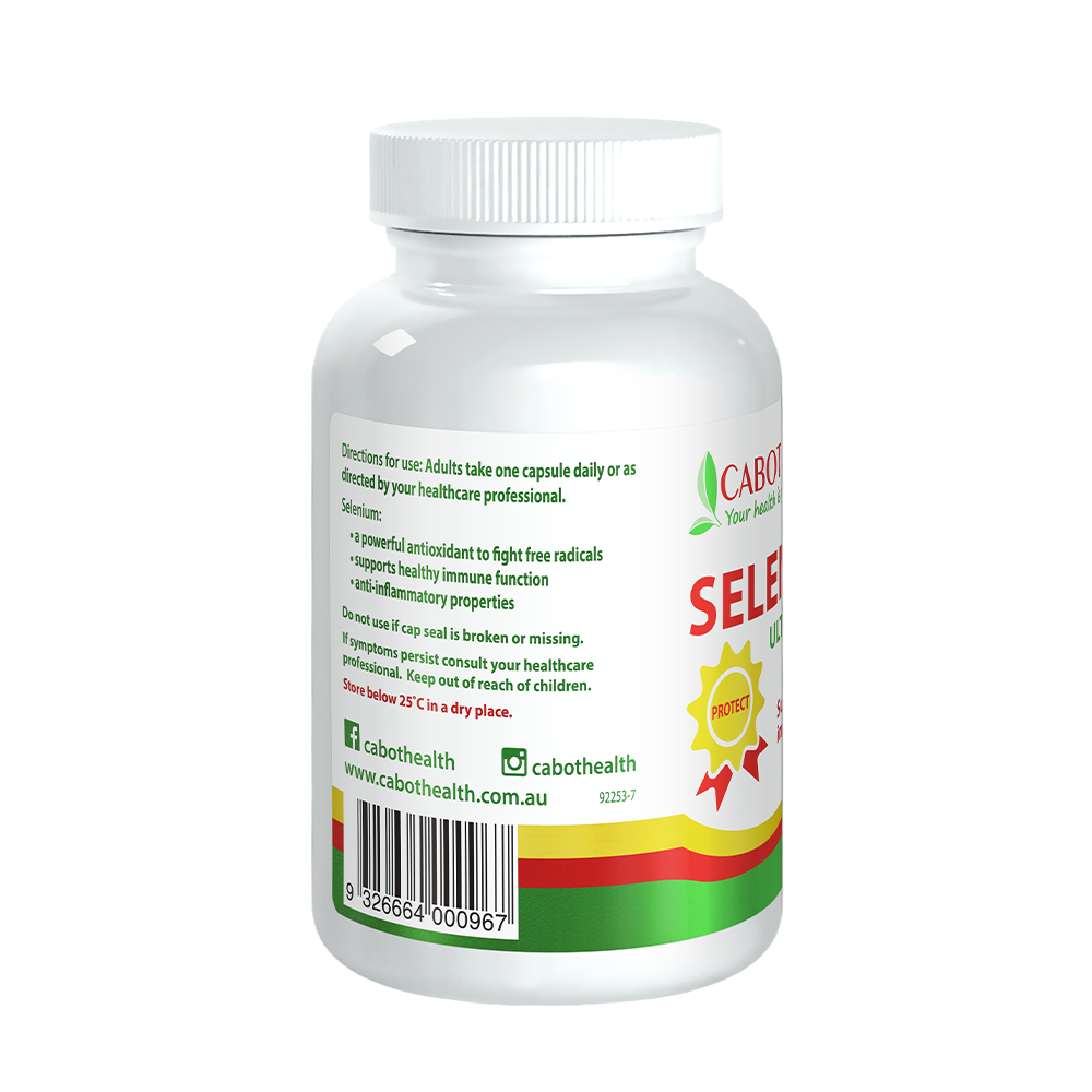 CABOT HEALTH SELENIUM ULTRA POTENT 60 CAPS