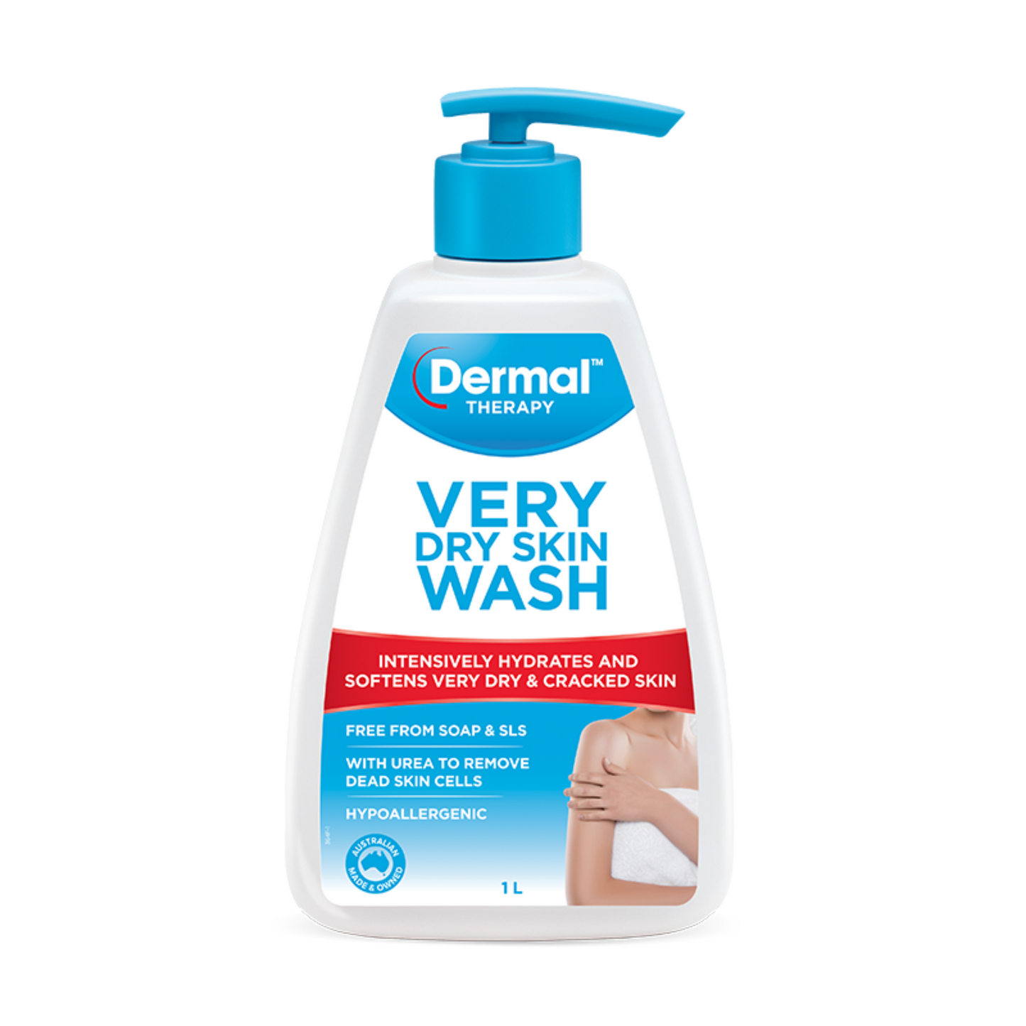 Dermal Therapy Very Dry Skin Wash 1L