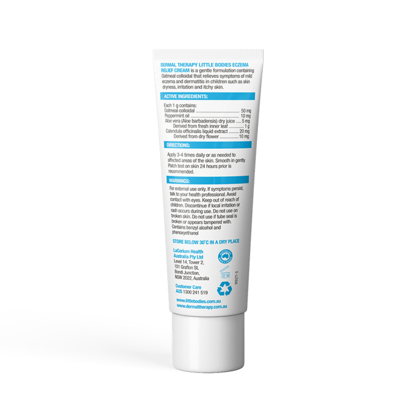 Dermal Therapy Little Bodies Eczema Relief Cream 56g