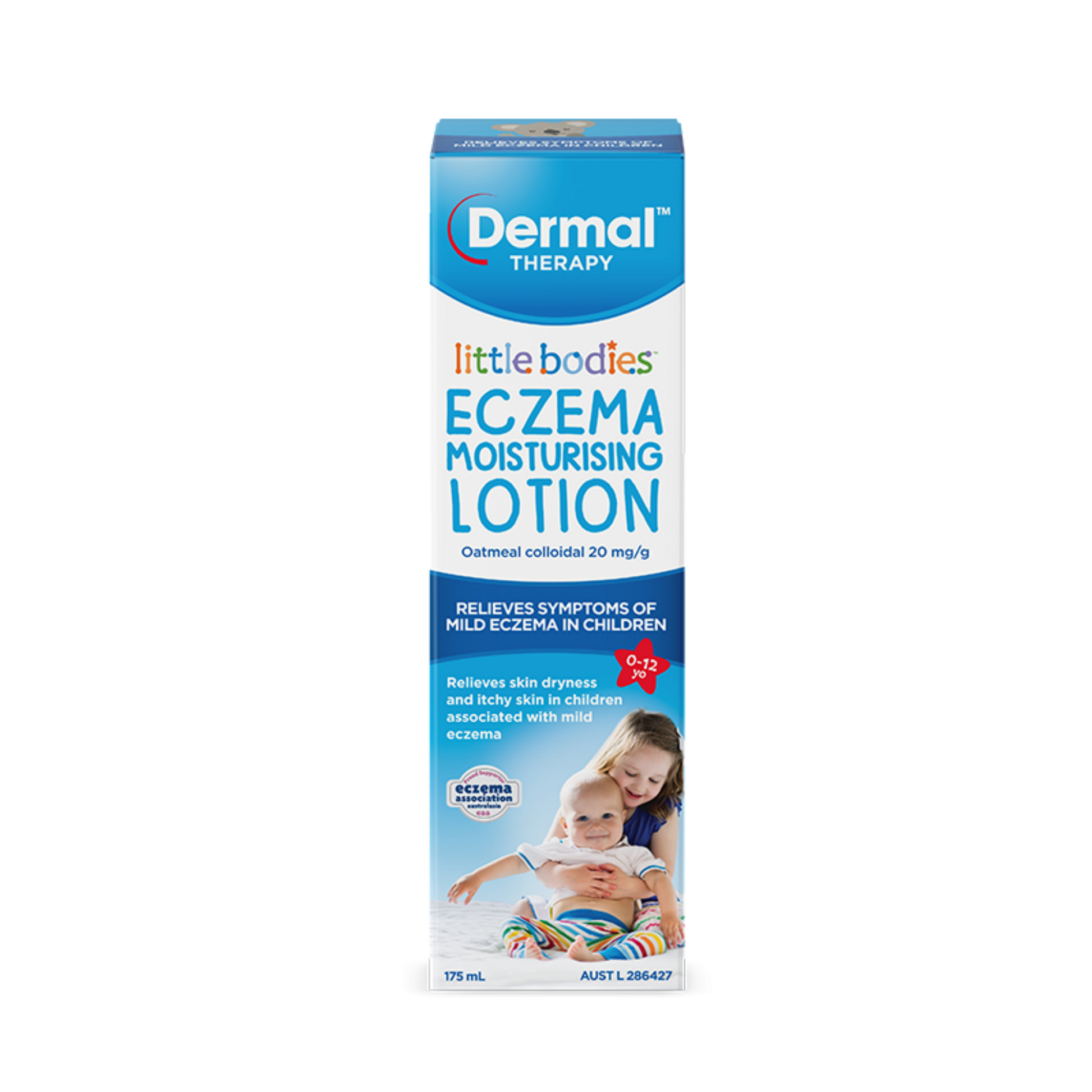 Dermal Therapy Little Bodies Eczema Moisturising Lotion 175ml Nutrimedica 8073