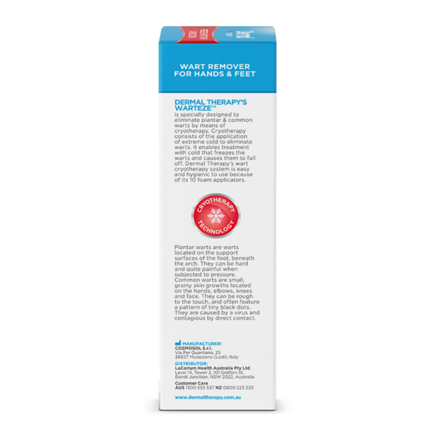 Dermal Therapy Warteze Freeze 75ml
