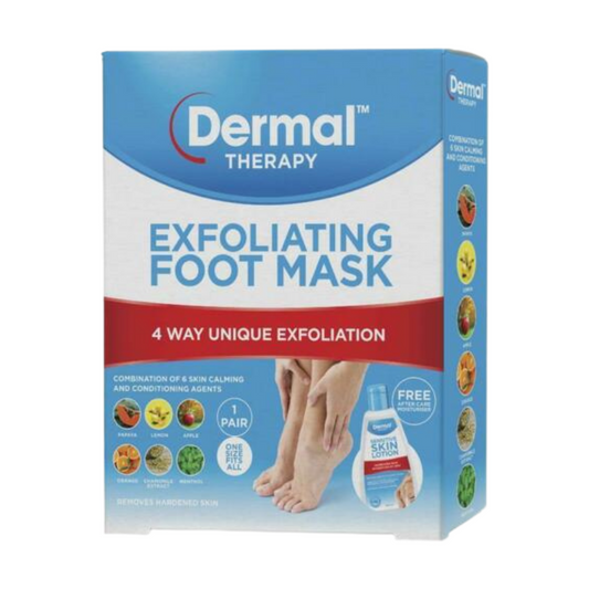 Dermal Therapy Exfoliating Foot Mask 1 Pair