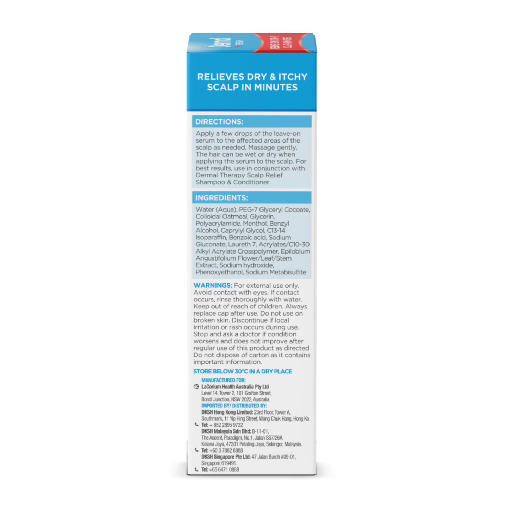 Dermal Therapy Scalp Relief Serum 60ml