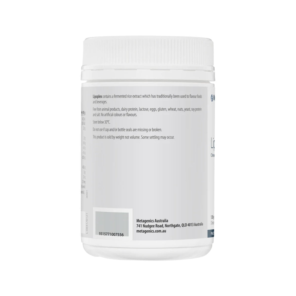 Metagenics Lipoplex 120 gr Powder